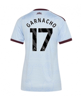 Aston Villa Alejandro Garnacho #17 Maglia Gara Terza Repliche 2026-27 Donna Maniche Corte Aston Villa Alejandro Garnacho #17 Maglia Gara Terza Repliche 2026-27 Donna Maniche Corte